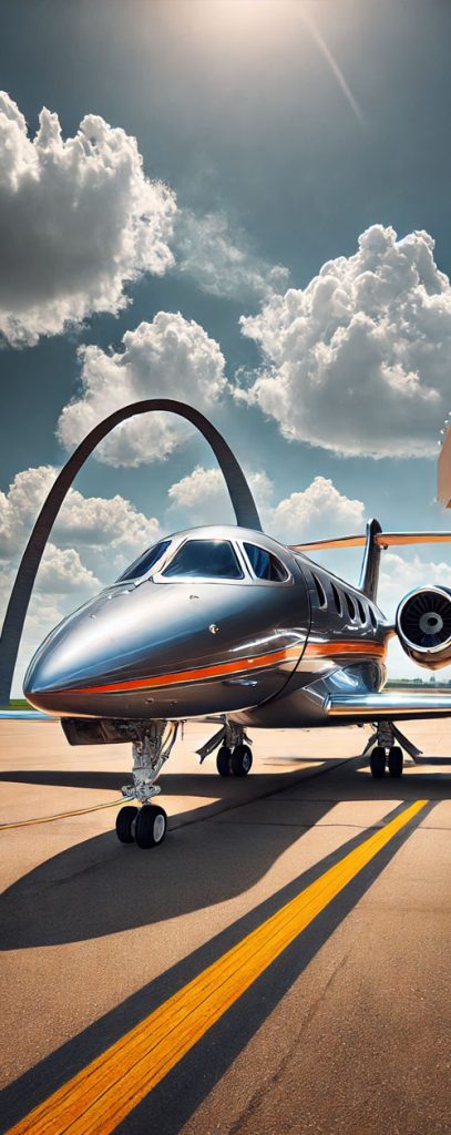 rent private plane missouri